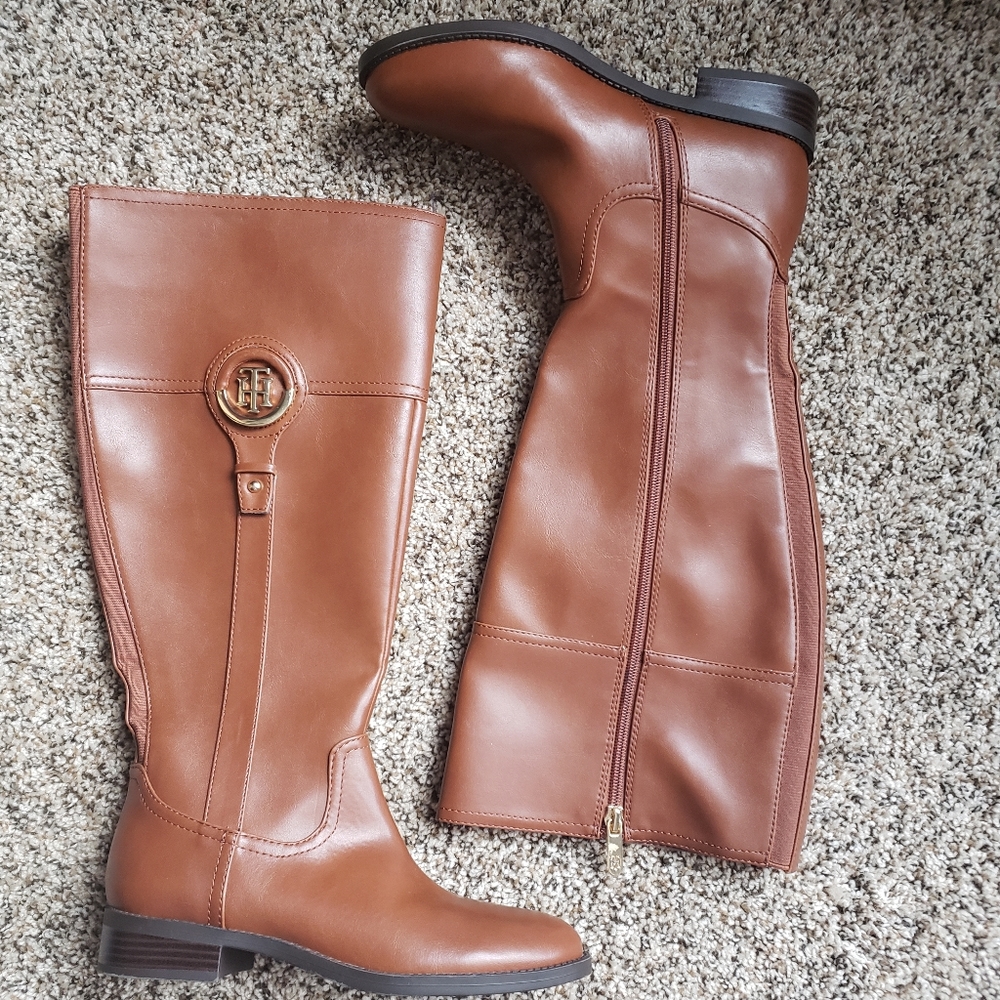 Tommy Hilfiger Imina riding boots - Picture 1 of 3